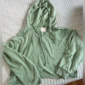 Green American Eagle hoodie